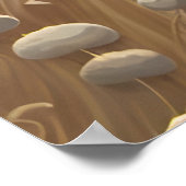 Ein Schaf in der frühen Nacht Poster (Ecke)