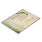 Ein Schäfer, der den Epitaphen, von der Elegie Notizblock (Linke Seite)