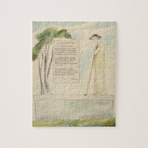 Ein Schäfer, der den Epitaphen, von der Elegie Puzzle