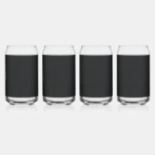 ein Schal in Rot und Beige mit einem Foto einer Fr Dosenglas (Rechts)