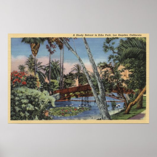 Ein schattiges Retreat im Echo Park Poster (Vorne)