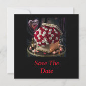 Ein Schatz an Rose Save The Date (Vorderseite)