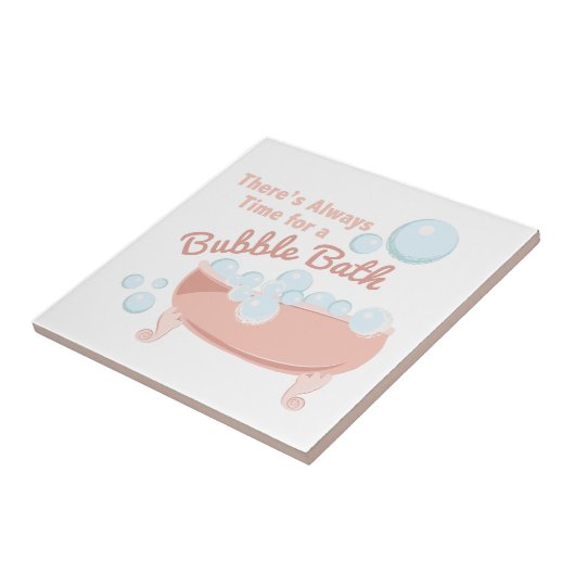 Ein Schaumbad Fliese (Seite)