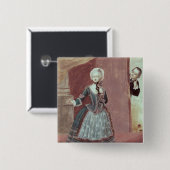 Ein Schauspielerin in der Rolle von Rosine Button (Vorne & Hinten)