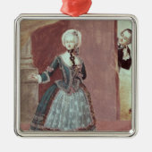 Ein Schauspielerin in der Rolle von Rosine Silbernes Ornament (Vorne)