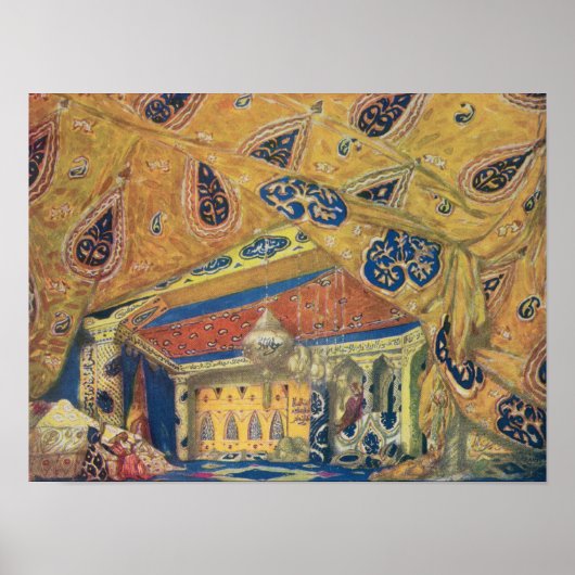 Ein Scheherazade-Salon Poster (Vorne)