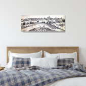 Ein Schieferbruch in Angers, 1561 Leinwanddruck (Insitu (Schlafzimmer))