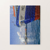 Ein Schiff aus Hel, Polen, Puzzle (Vertikal)
