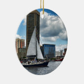 Ein Schiff in Baltimore Keramikornament (Rechts)