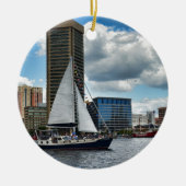 Ein Schiff in Baltimore Keramikornament (Vorne)