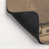 Ein Schiff in den Choppy Meeren, 1864 Mousepad (Ecke)