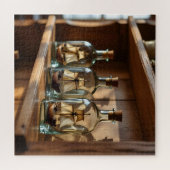 Ein Schiffshelf in einer Flasche Puzzle (Horizontal)
