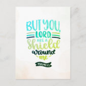 Ein Schild um mich Postkarte (Vorderseite)