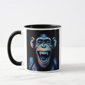 Ein Schimpansen lacht. Tasse (Links)