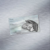 Ein schlafender Angel-Visitenkarte Magnetische Visitenkarte (Beispiel)