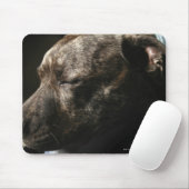 Ein schlafender Bullenhund Mousepad (Mit Mouse)