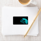 Ein schlafender Engel Adressaufkleber (Insitu)