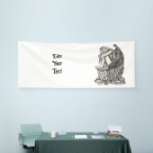 Ein schlafender Engel auf dem Stein Banner (Messeveranstaltung)