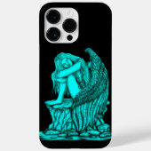 Ein schlafender Engel auf dem Stein Case-Mate iPhone Hülle (Rückseite)