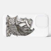 Ein schlafender Engel auf dem Stein Case-Mate iPhone Hülle (Rückseite (Horizontal))