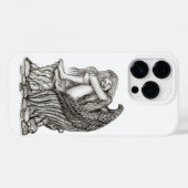 Ein schlafender Engel auf dem Stein Case-Mate iPhone Hülle (Rückseite (Horizontal))