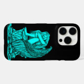 Ein schlafender Engel auf dem Stein Case-Mate iPhone Hülle (Rückseite (Horizontal))