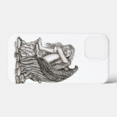 Ein schlafender Engel auf dem Stein Case-Mate iPhone Hülle (Rückseite (Horizontal))