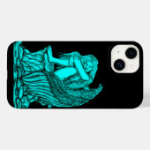 Ein schlafender Engel auf dem Stein Case-Mate iPhone Hülle (Rückseite (Horizontal))