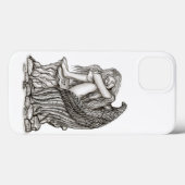 Ein schlafender Engel auf dem Stein Case-Mate iPhone Hülle (Rückseite (Horizontal))