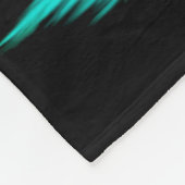Ein schlafender Engel auf dem Stein Fleecedecke (Ecke)