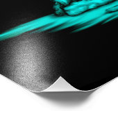 Ein schlafender Engel auf dem Stein Fotodruck (Ecke)