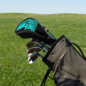 Ein schlafender Engel auf dem Stein Golf Headcover (In SItu)