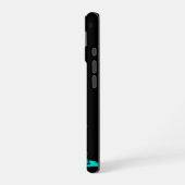 Ein schlafender Engel auf dem Stein iPhone 16 Hülle (Linke Seite)