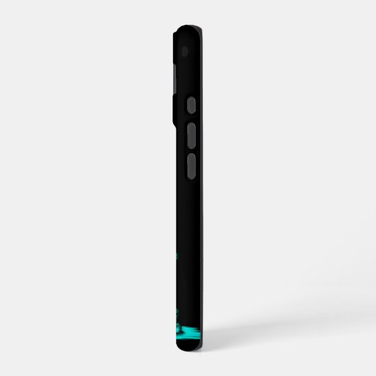 Ein schlafender Engel auf dem Stein iPhone 16 Hülle (Linke Seite)