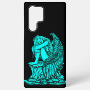 Ein schlafender Engel auf dem Stein Samsung Galaxy Hülle