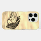 Ein schlafender Engel auf den Himmelswolken Case-Mate iPhone Hülle (Rückseite (Horizontal))