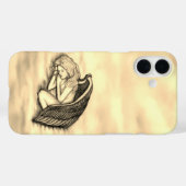 Ein schlafender Engel auf den Himmelswolken Case-Mate iPhone Hülle (Rückseite (Horizontal))