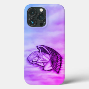 Ein schlafender Engel auf den Himmelswolken Case-Mate iPhone Hülle