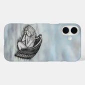 Ein schlafender Engel auf den Himmelswolken Case-Mate iPhone Hülle (Rückseite (Horizontal))