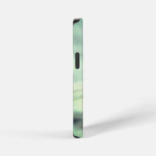 Ein schlafender Engel auf den Himmelswolken iPhone Hülle (Rechte Seite)