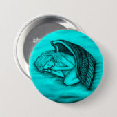 Ein schlafender Engel Button (Vorne & Hinten)