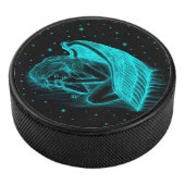 Ein schlafender Engel Eishockey Puck (3/4)