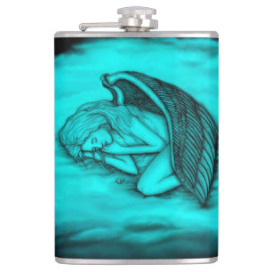 Ein schlafender Engel Flachmann