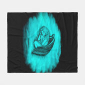 Ein schlafender Engel Fleecedecke (Vorderseite (Horizontal))