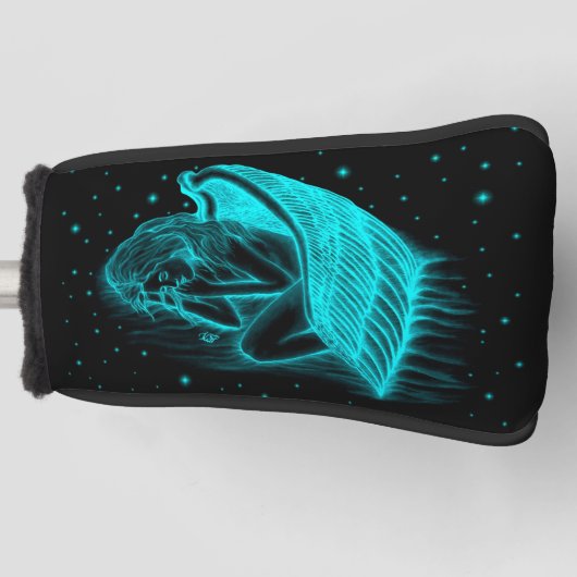 Ein schlafender Engel Golf Headcover (Vorderseite)