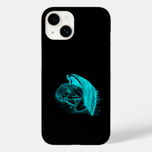 Ein schlafender Engel in schwarz-grün Design Case-Mate iPhone 14 Hülle