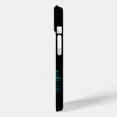 Ein schlafender Engel in schwarz-grün Design Case-Mate iPhone Hülle (Rückseite / Links)