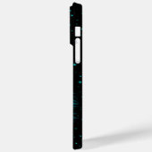 Ein schlafender Engel in Schwarz und Grün Case-Mate iPhone Hülle (Rückseite / Links)