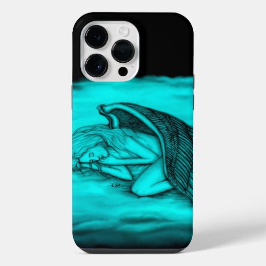 Ein schlafender Engel iPhone Hülle (Rückseite)