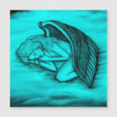 Ein schlafender Engel Magnetkarte (Vorderseite)